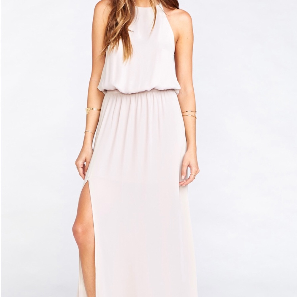 Show Me Your Mumu Heather Halter Dress